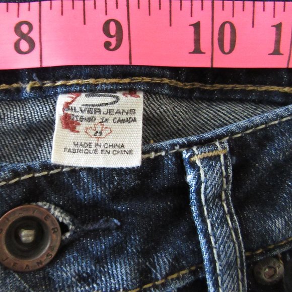 Silver Jean Capri's size 29 - Picture 5 of 12